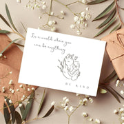 Postkarte Be Kind