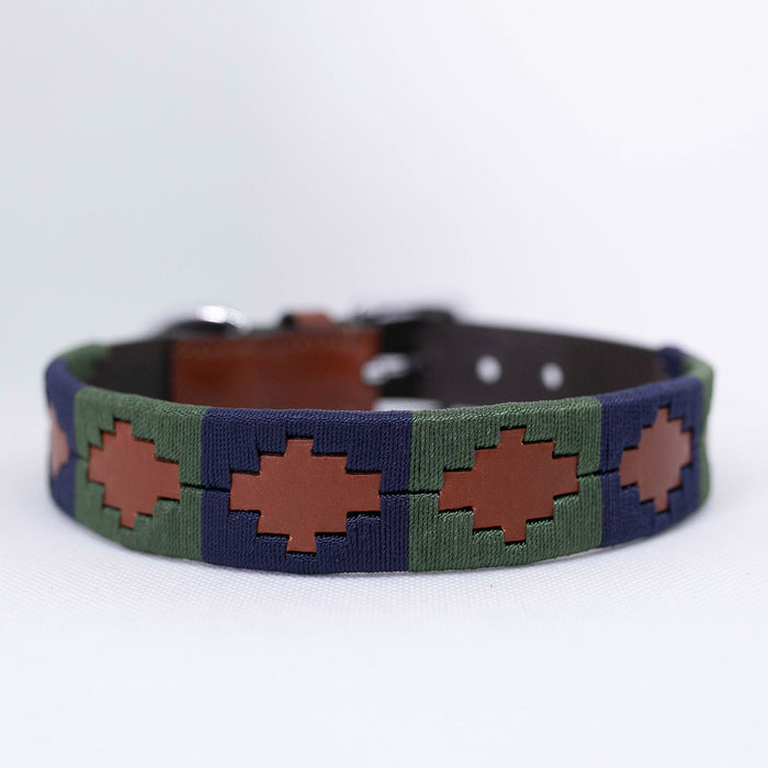 Hundehalsband Oliv
