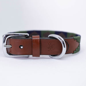 Hundehalsband Oliv