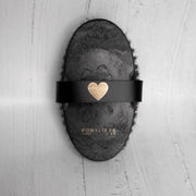 Mini Diva Lammfell Kardätsche Black & Gold
